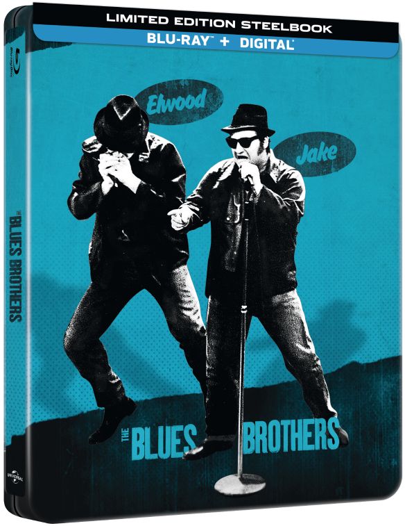  The Blues Brothers [SteelBook] [Includes Digital Copy] [Blu-ray] [Only @ Best Buy] [1980]