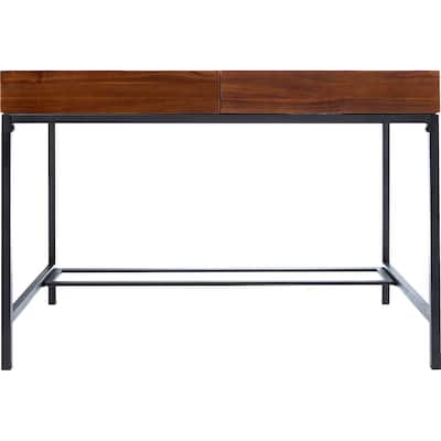 Noble House - Lima Desk - Dark Oak
