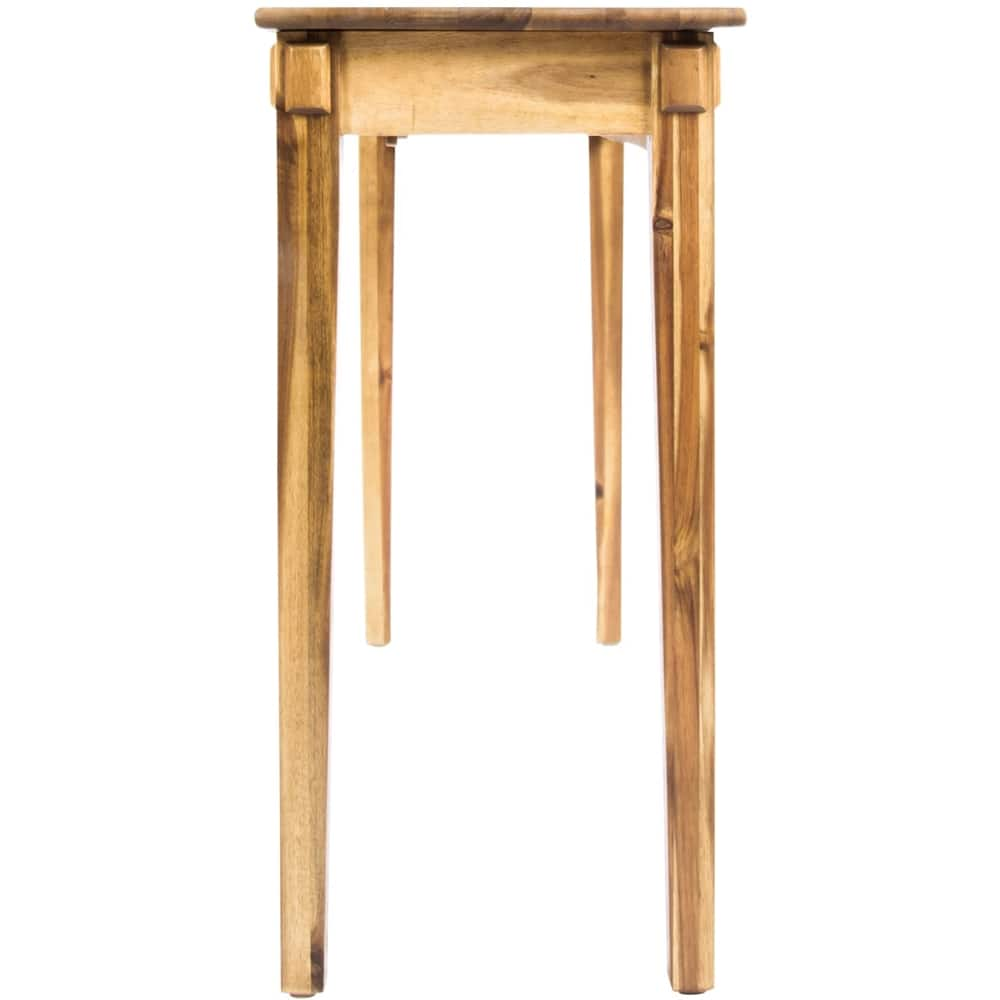 Angle View: Noble House - Livingston Console Table - Natural Stained