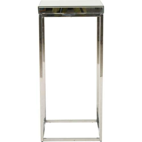 Noble House - Ashport Industrial Mirrored Side Table - Clear