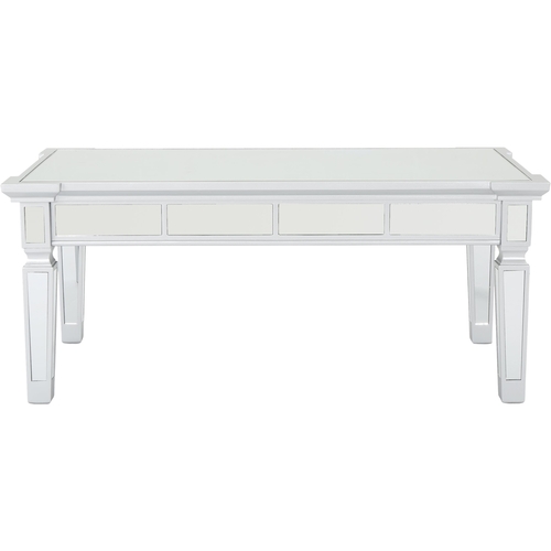 Noble House - Cedarville Mirrored Coffee Table - Clear