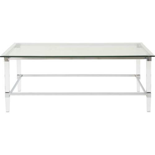 Noble House - Clayton Tempered Glass Coffee Table - Clear