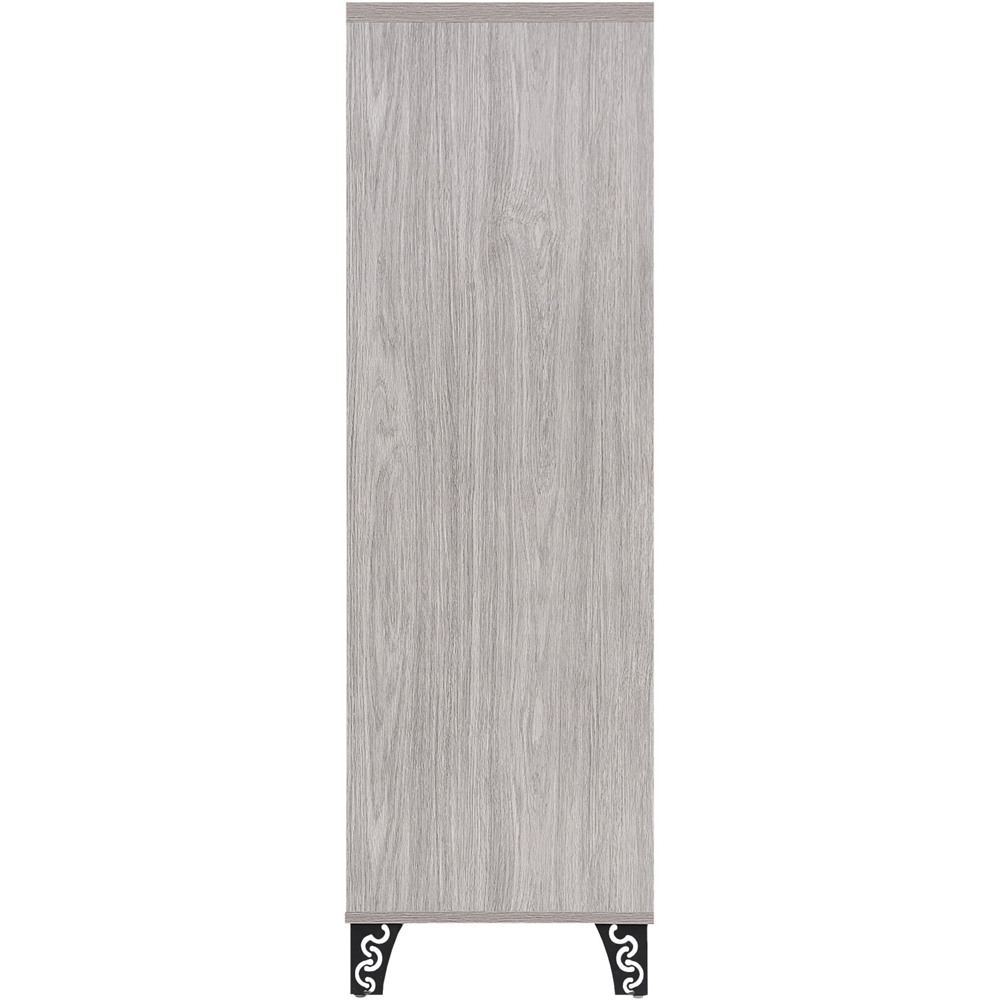 Angle View: Noble House - Terrell Cabinet - Gray Oak