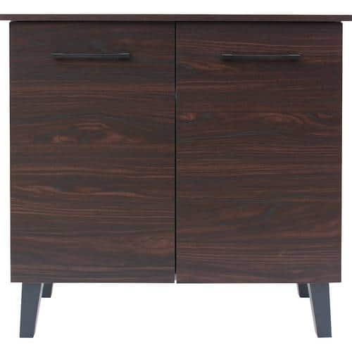 Noble House - Alpena Cabinet - Walnut/Sonoma Oak