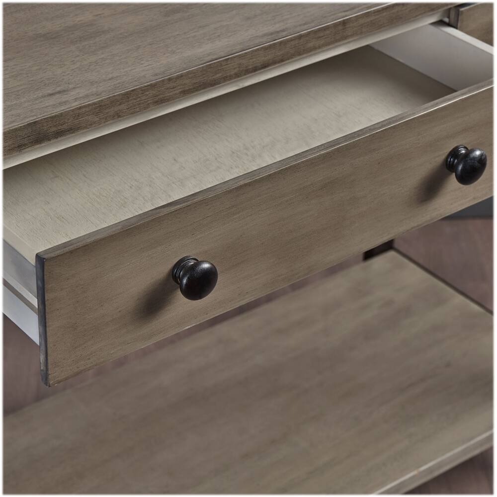 Best Buy Noble House Hamilton Console Table Gray 301832