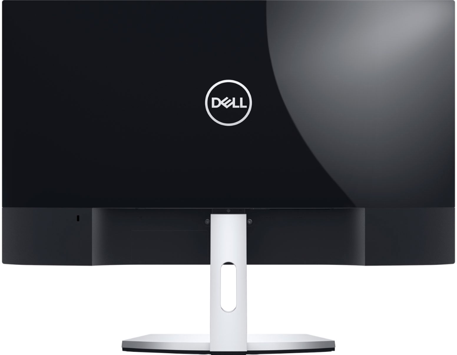 Back View: Dell - S2419NX 24" IPS LED FHD Monitor (HDMI) - Black/Silver