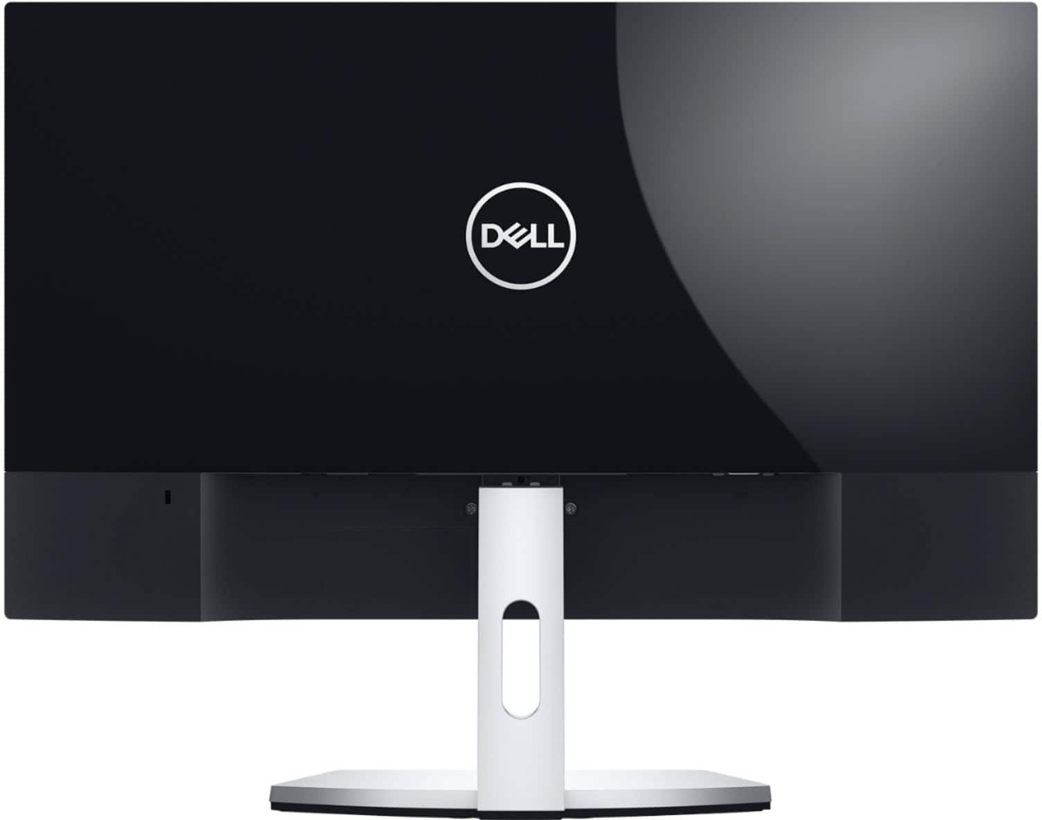 Back. Dell - S2319NX 23" IPS LED FHD Monitor (HDMI, VGA) - Black/Silver.