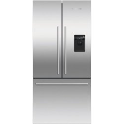 Fisher & Paykel - 16.9 Cu. Ft. French Door Refrigerator - Stainless Steel - Front_Zoom