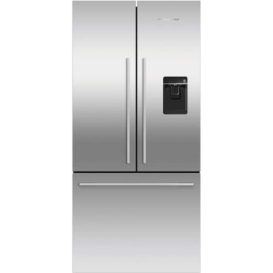 Fisher Paykel 16 9 Cu Ft French Door Refrigerator Ezkleen Stainless Steel Rf170adusx4 N Best Buy