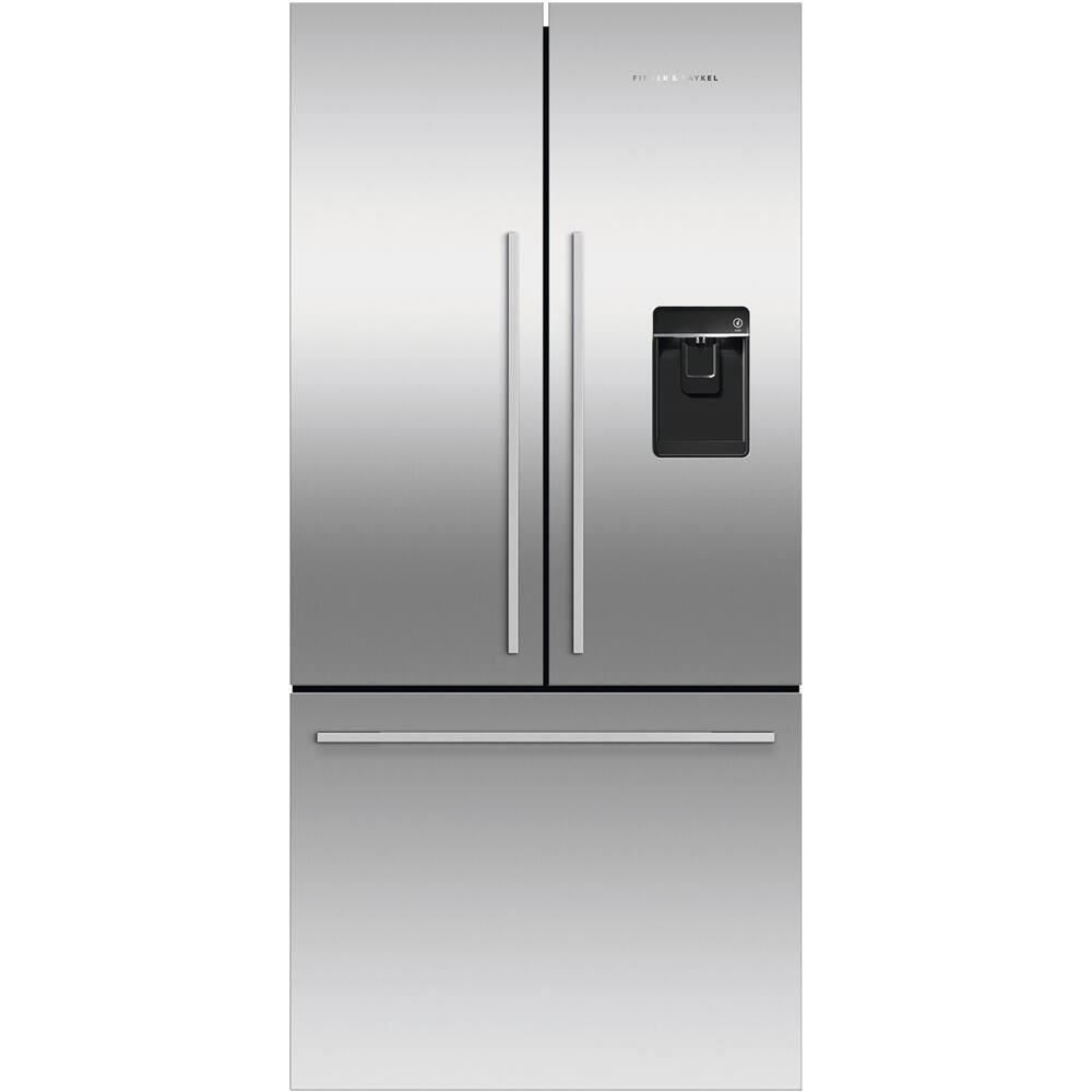 Fisher & Paykel - 16.9 Cu. Ft. French Door Refrigerator - Stainless Steel