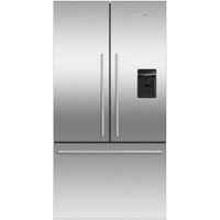 Fisher & Paykel - 20.1 Cu. Ft. French Door Refrigerator - Stainless Steel - Front_Zoom