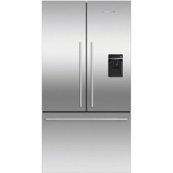 Fisher & Paykel - 20.1 Cu. Ft. French Door Refrigerator - Stainless steel - Front_Zoom