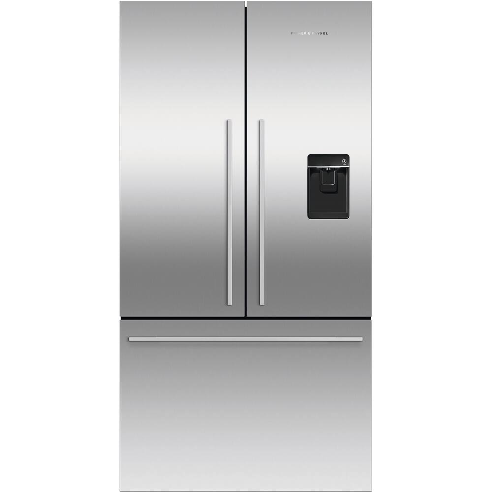 Fisher & Paykel - 20.1 Cu. Ft. French Door Refrigerator - Stainless Steel