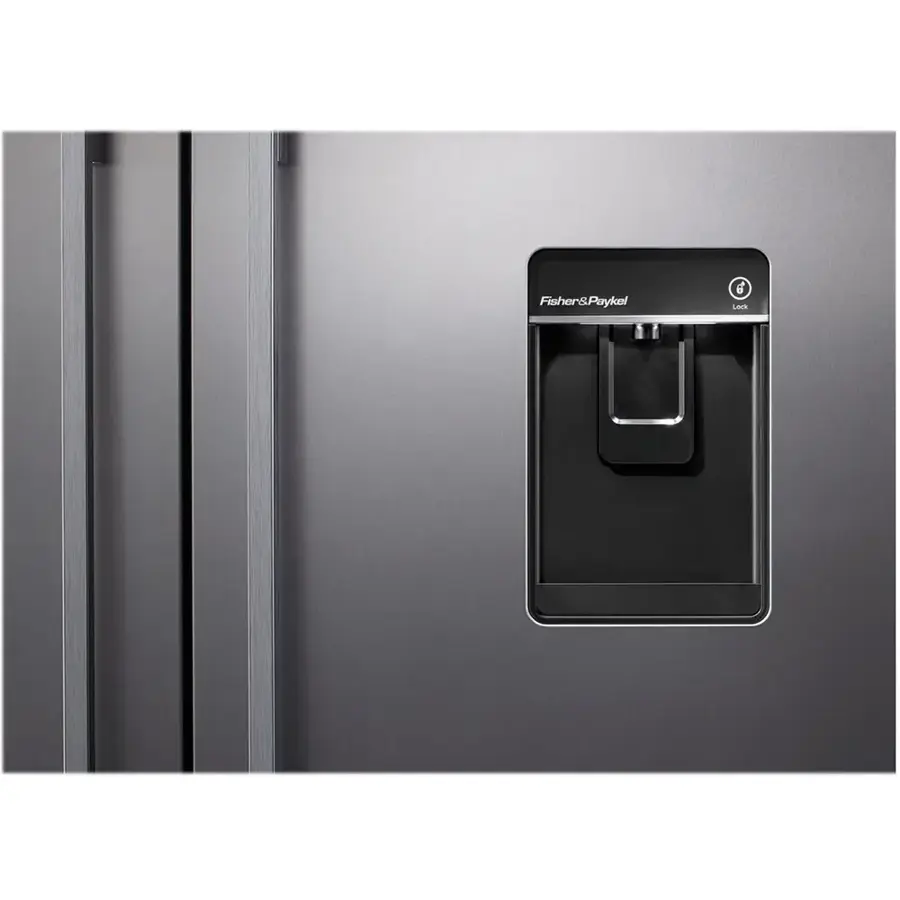 Alt View 17. Fisher & Paykel - 20.1 Cu. Ft. French Door Refrigerator - Stainless Steel.
