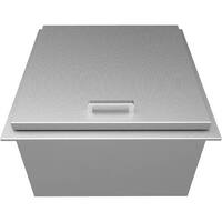 Hestan - 24" Aspire Drop-In Cooler - Stainless Steel - Front_Zoom