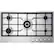Front. Fisher & Paykel - 35.4" Gas Cooktop - Stainless Steel With Polished Strip.