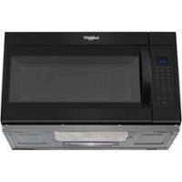 Whirlpool - 1.9 Cu. Ft. Over-the-Range Microwave - Black - Front_Zoom