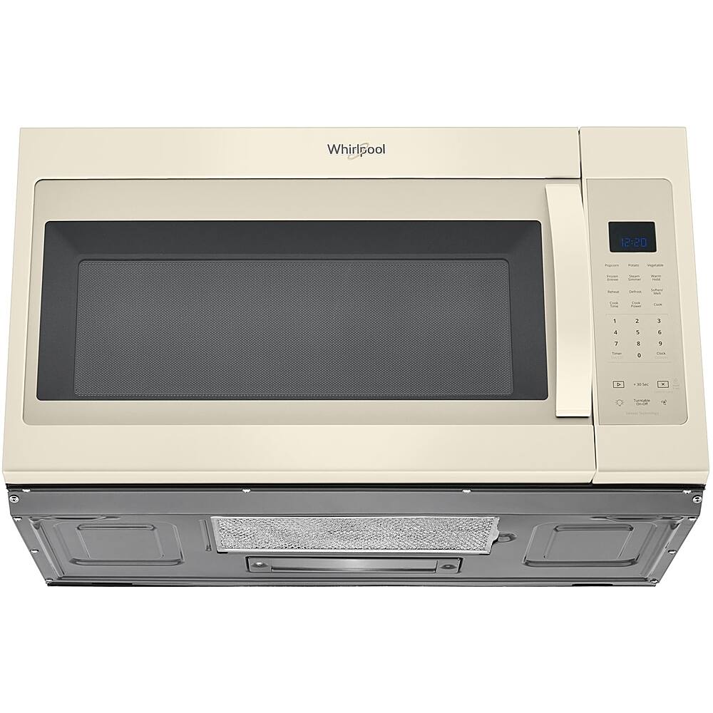 Alt View 12. Whirlpool - 1.9 Cu. Ft. Over-the-Range Microwave - Biscuit.