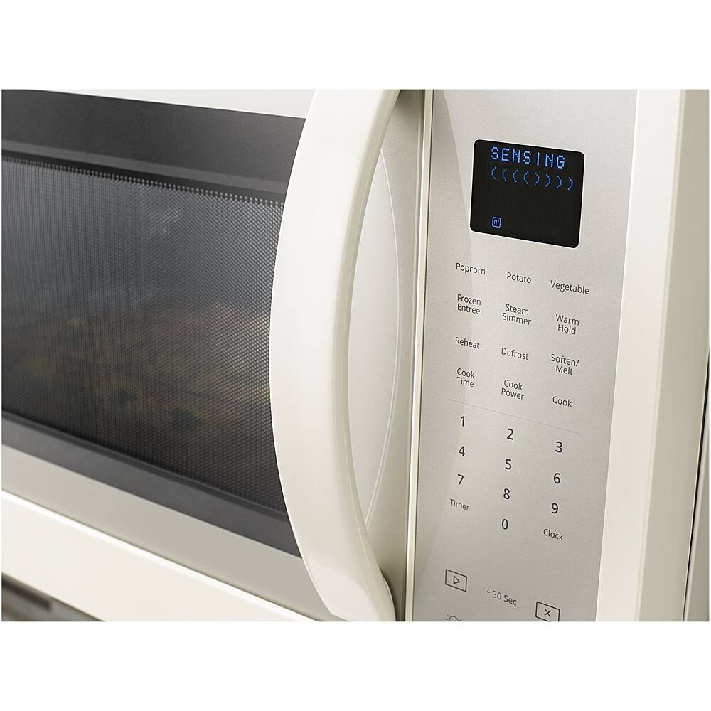Alt View 14. Whirlpool - 1.9 Cu. Ft. Over-the-Range Microwave - Biscuit.