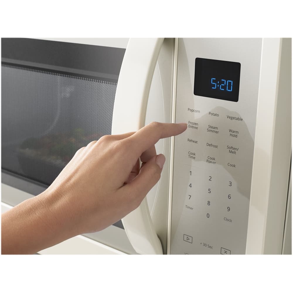 Alt View 15. Whirlpool - 1.9 Cu. Ft. Over-the-Range Microwave - Biscuit.