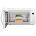 Alt View Zoom 12. Whirlpool - 1.9 Cu. Ft. Over-the-Range Microwave with Sensor Cooking - White.