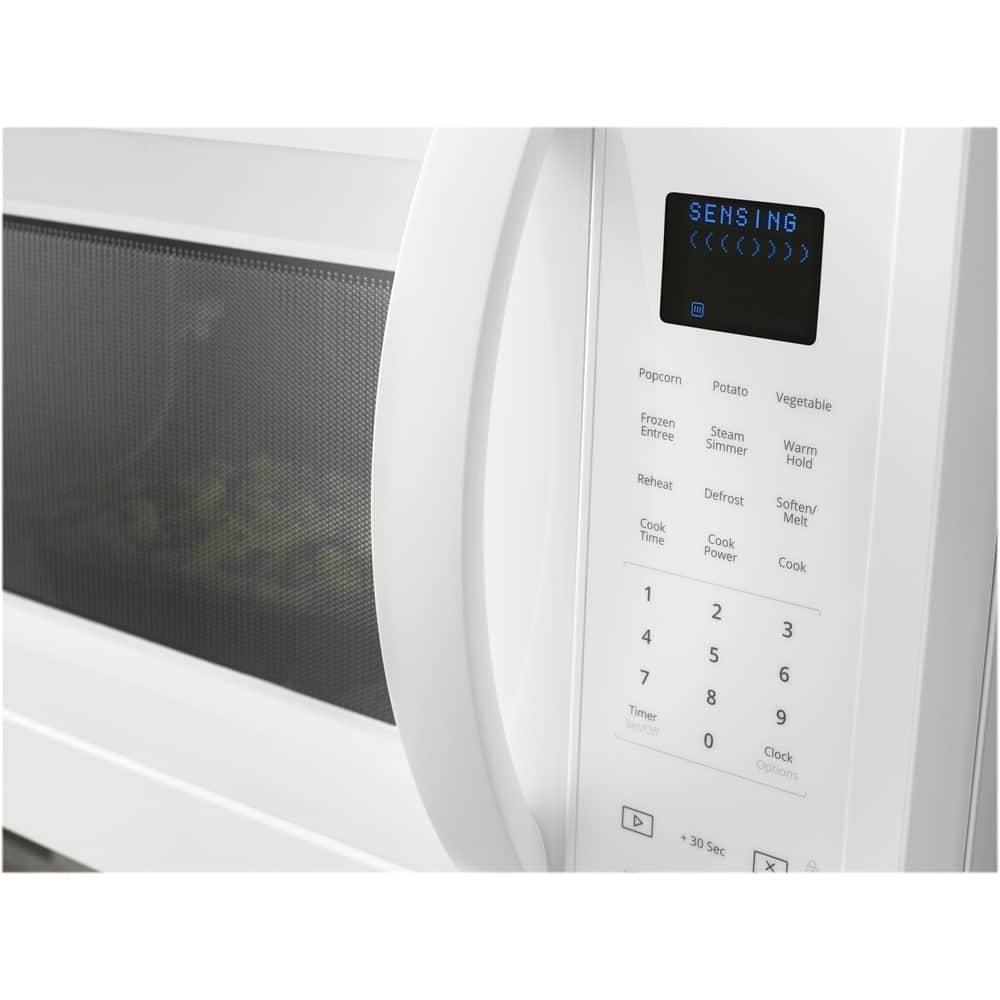 Alt View 1. Whirlpool - 1.9 Cu. Ft. Over-the-Range Microwave with Sensor Cooking - White.