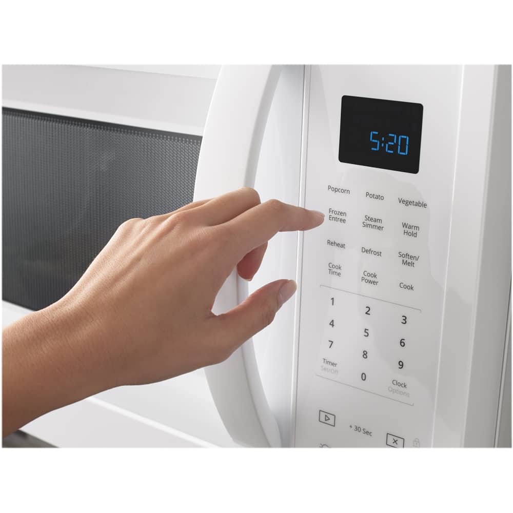 Alt View 13. Whirlpool - 1.9 Cu. Ft. Over-the-Range Microwave with Sensor Cooking - White.