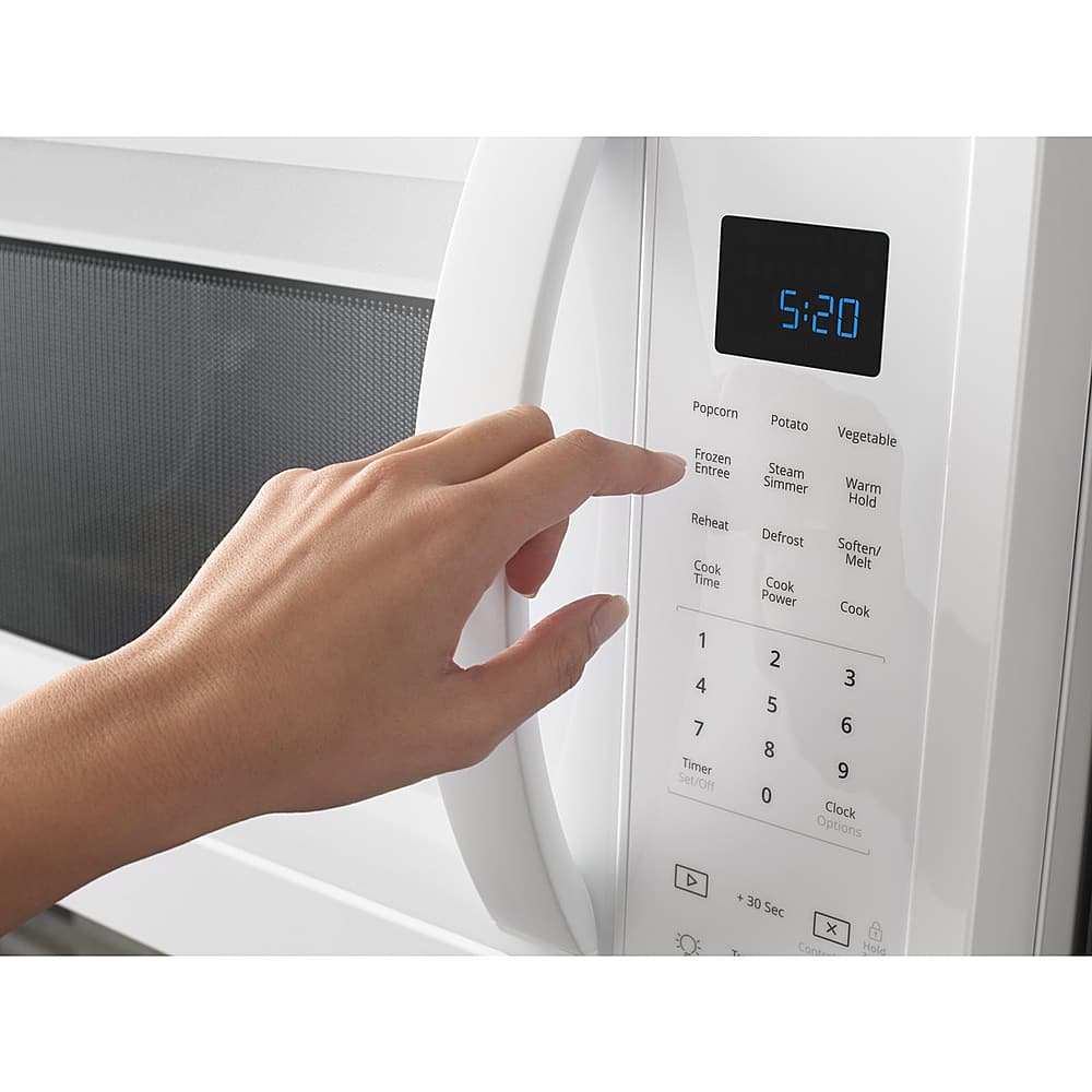 Alt View 16. Whirlpool - 1.9 Cu. Ft. Over-the-Range Microwave with Sensor Cooking - White.