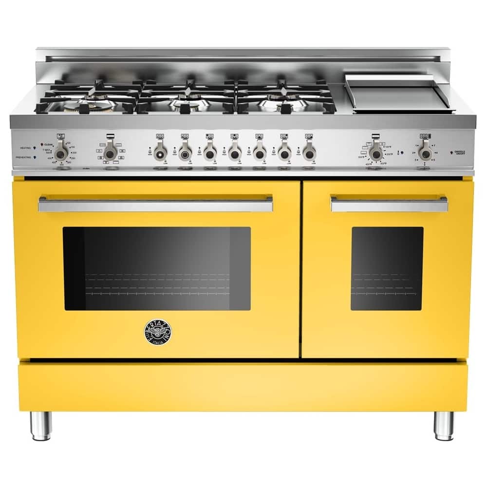 Best Buy Bertazzoni SelfCleaning Freestanding Double Oven Dual Fuel