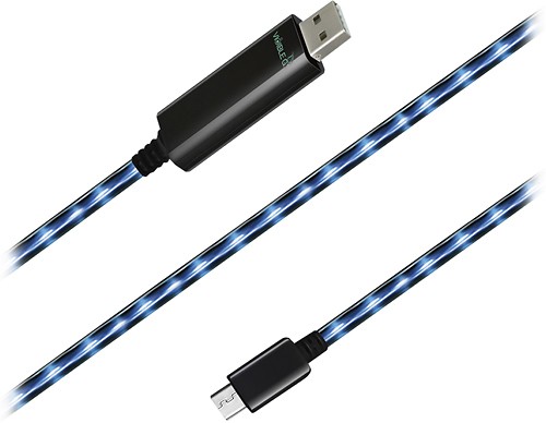  dexim - Visible Green Micro USB Charge/Sync Cable