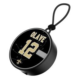 Keyscaper - Chris Olave New Orleans Saints Bluetooth IP67 Waterproof Speaker - Black