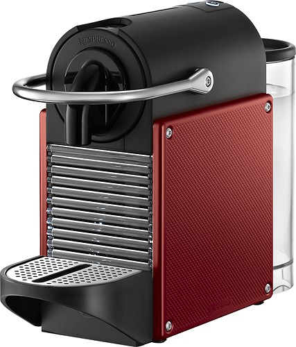 Nespresso Pixie Espresso Maker/Coffeemaker Carmine D60-US-DR-NE -