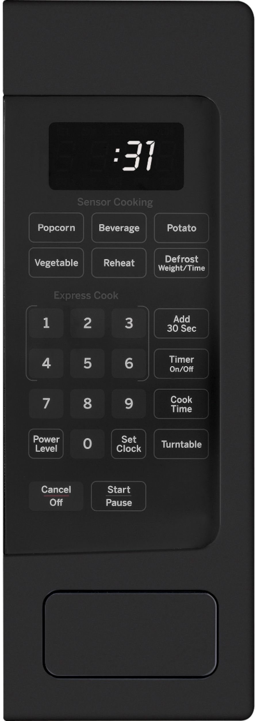 GE Profile Series 1.1 Cu. Ft. Countertop Microwave Oven PEM31DFBB