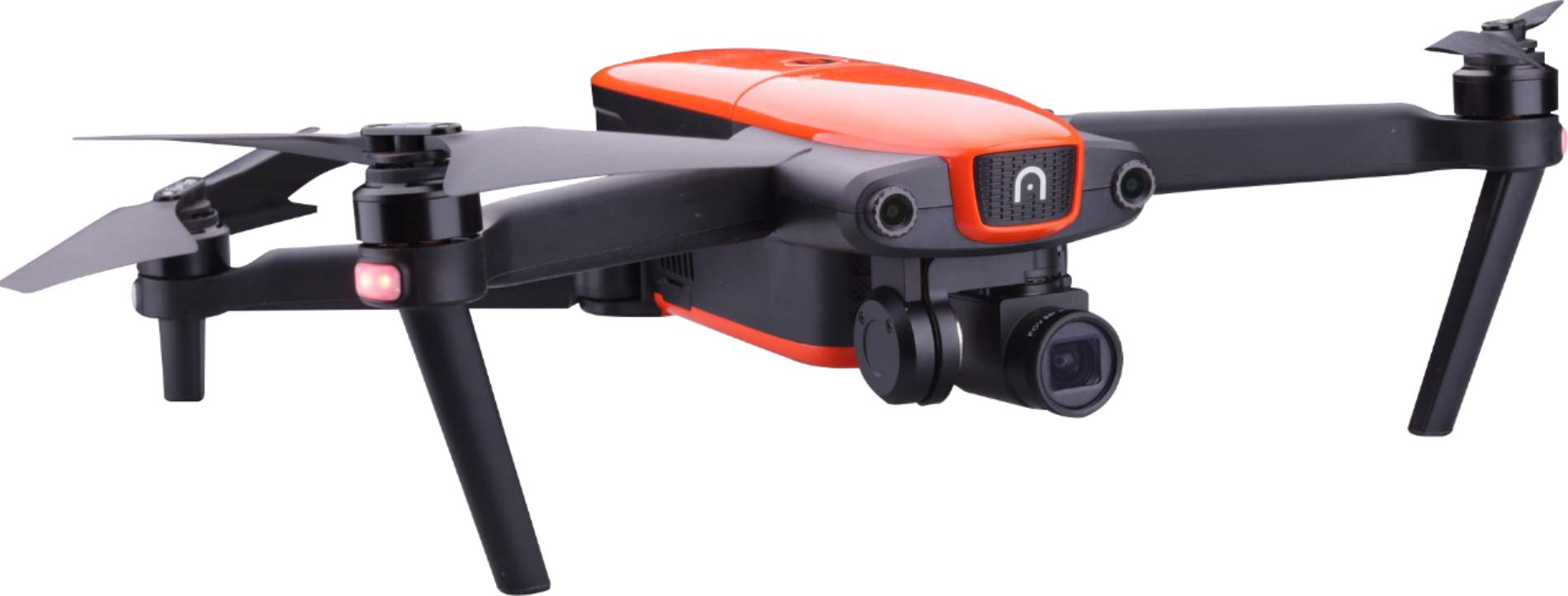 Angle View: Autel Robotics - EVO 4K Drone with Controller - Orange