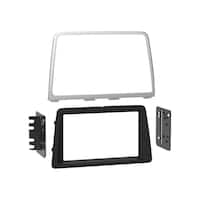 Metra - Dash Kit for Select 2018 Hyundai Sonata Vehicles - Silver/Matte Black - Front_Zoom