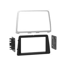 Front. Metra - Dash Kit for Select 2018-2019 Hyundai Sonata DDIN - Black.
