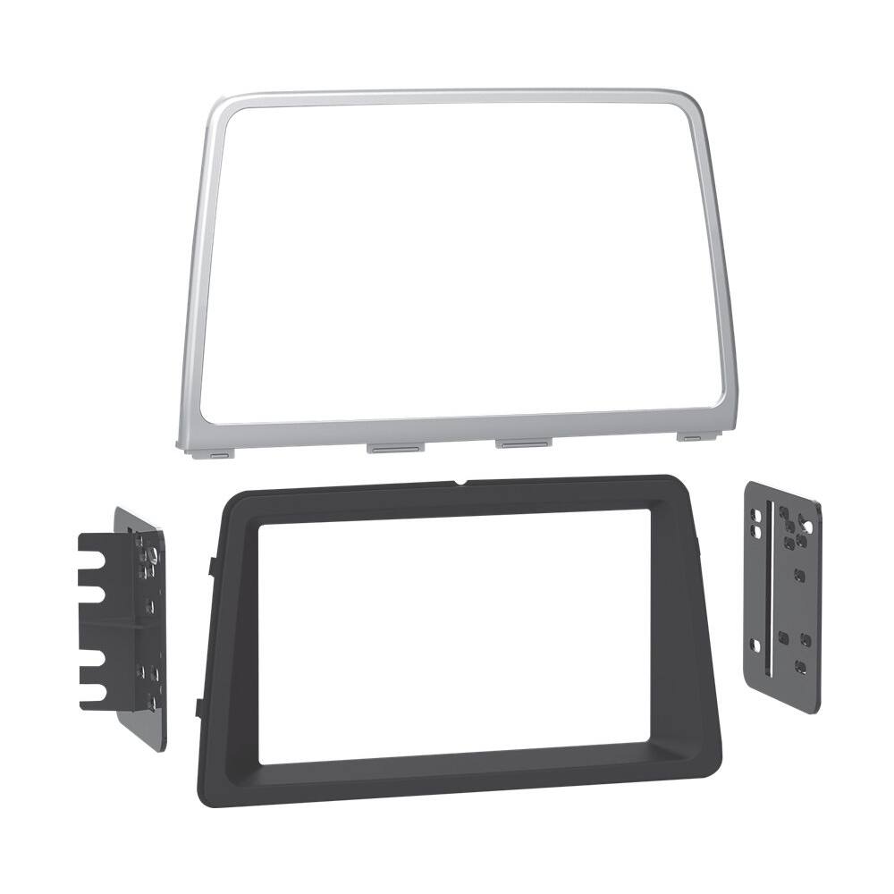 Left. Metra - Dash Kit for Select 2018-2019 Hyundai Sonata DDIN - Black.