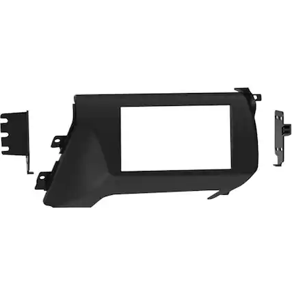 Front. Metra - Dash Kit for Select 1993-1996 Chevrolet Camaro DDIN - Black.