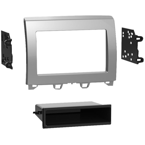 Metra - Dash Kit for Select 2008-2010 Mazda 5 Vehicles - Silver was $49.99 now $37.49 (25.0% off)