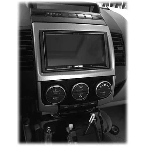 Left View: Metra - Dash Kit for Select 2015 Ford EDGE Vehicles - Charcoal