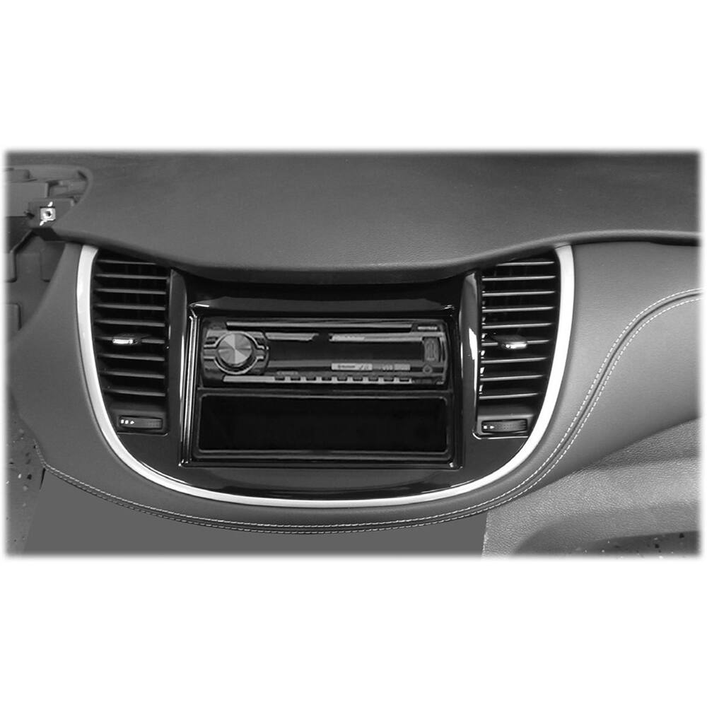 Alt View 11. Metra - Dash Kit for Select 2017-2023 Chevrolet Trax DIN - Black.