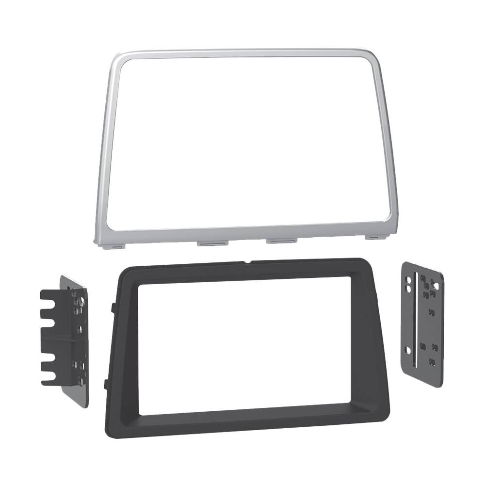 Left. Metra - Dash Kit for Select 2018-2019 Hyundai Sonata DIN - Black.