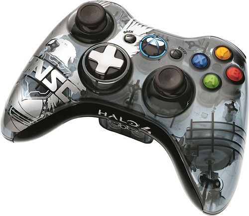 Best Buy: Microsoft Xbox 360 Halo 4 Limited Edition Wireless Controller ...