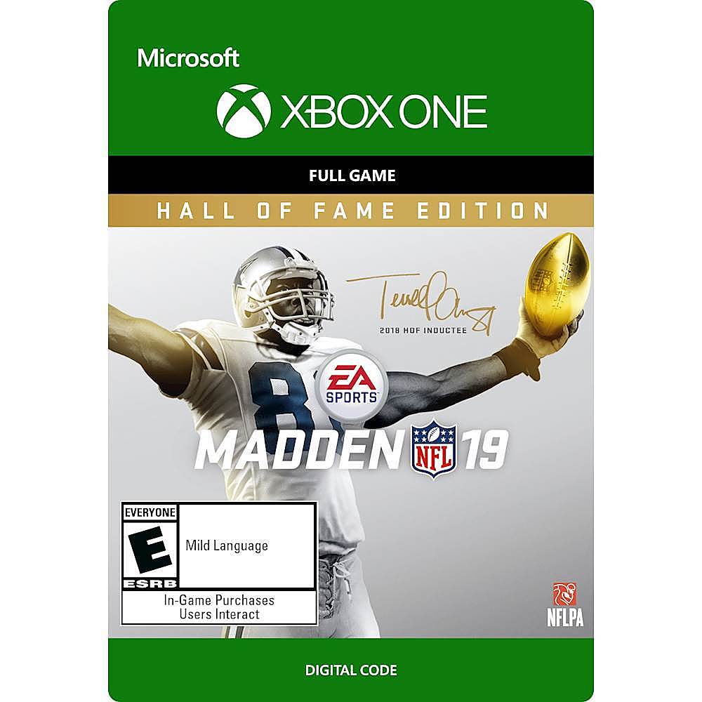 Madden NFL 19 Hall of Fame Edition Xbox One [Digital  - Best Buy