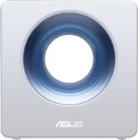 ASUS - AC2600 Dual-Band Wi-Fi Router - Blue/white - Front_Zoom