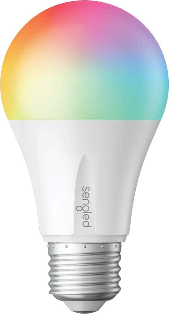 Front. Sengled - Smart A19 LED 60W Add-on Bulb Works with Amazon Alexa, Google Assistant & SmartThings - Multicolor.
