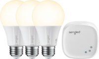 Front Zoom. Sengled - Smart LED A19 Starter Kit - White.