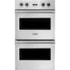 Front. Viking - Professional 5 Series 29.5" Built-In Double Electric Convection Wall Oven - Stainless Steel.