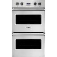 Viking - Professional 5 Series 29.5" Built-In Double Electric Convection Wall Oven - Stainless steel - Front_Zoom