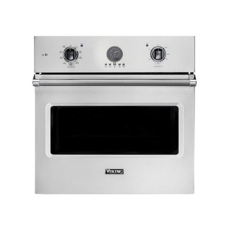 Viking - Professional 5 Series 29.5" Built-In Single Electric Convection Wall Oven - Stainless Steel